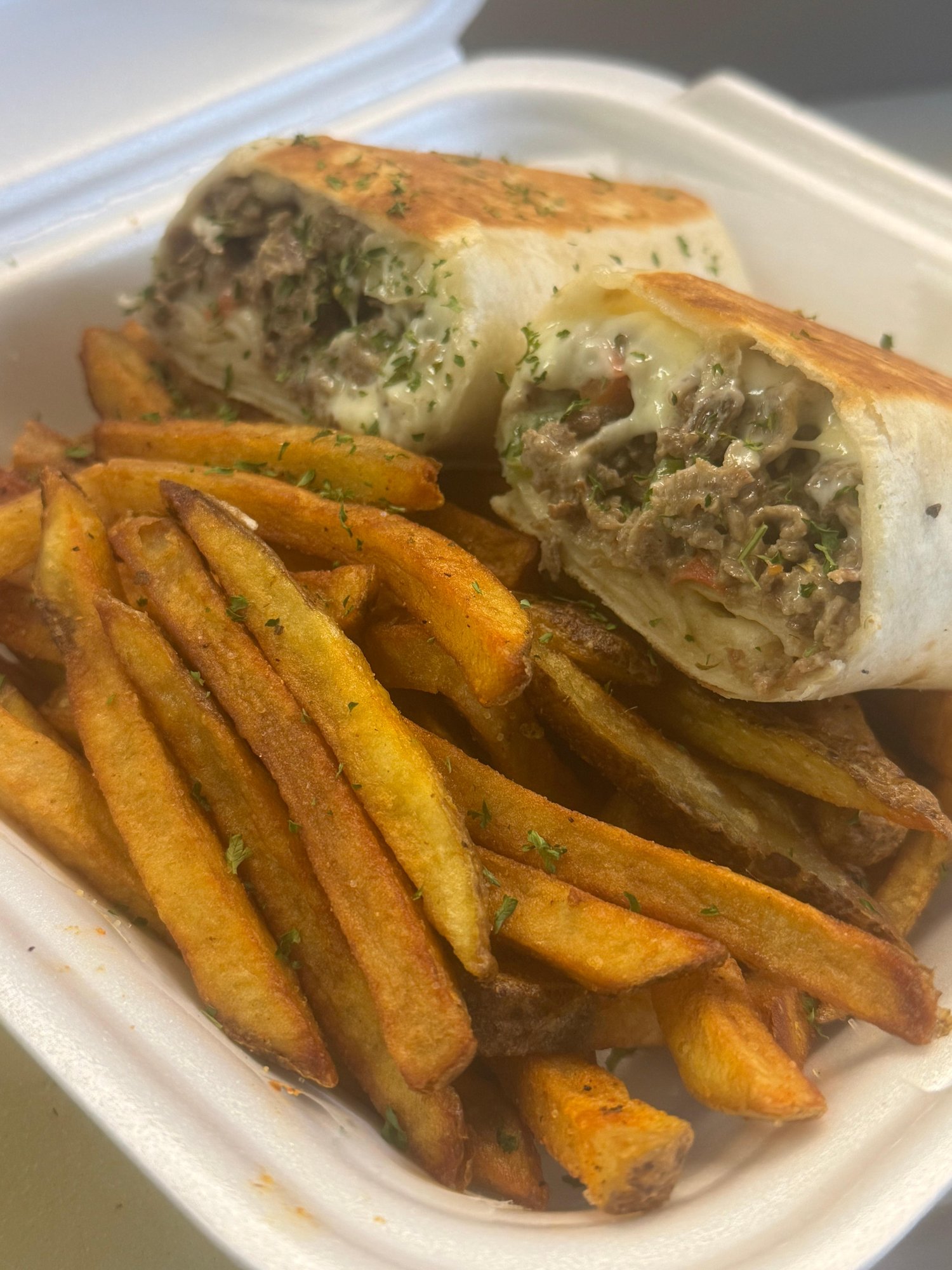 Steak Philly Wrap