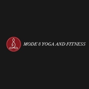 Mode 8 Yoga and Fitness Logo