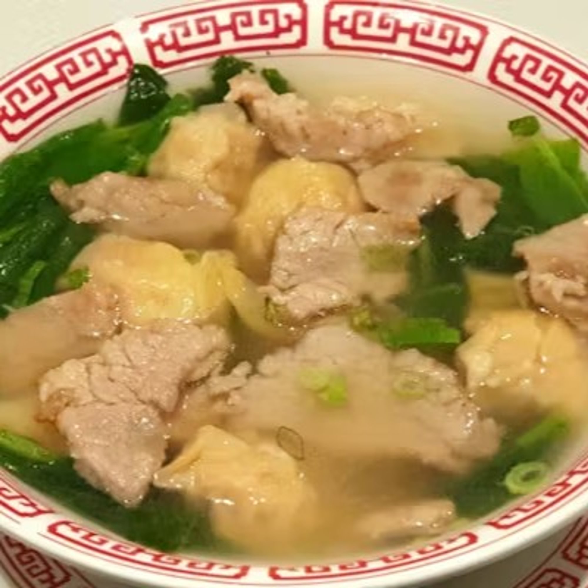 Wonton Soup with Pork / 猪肉雲吞湯