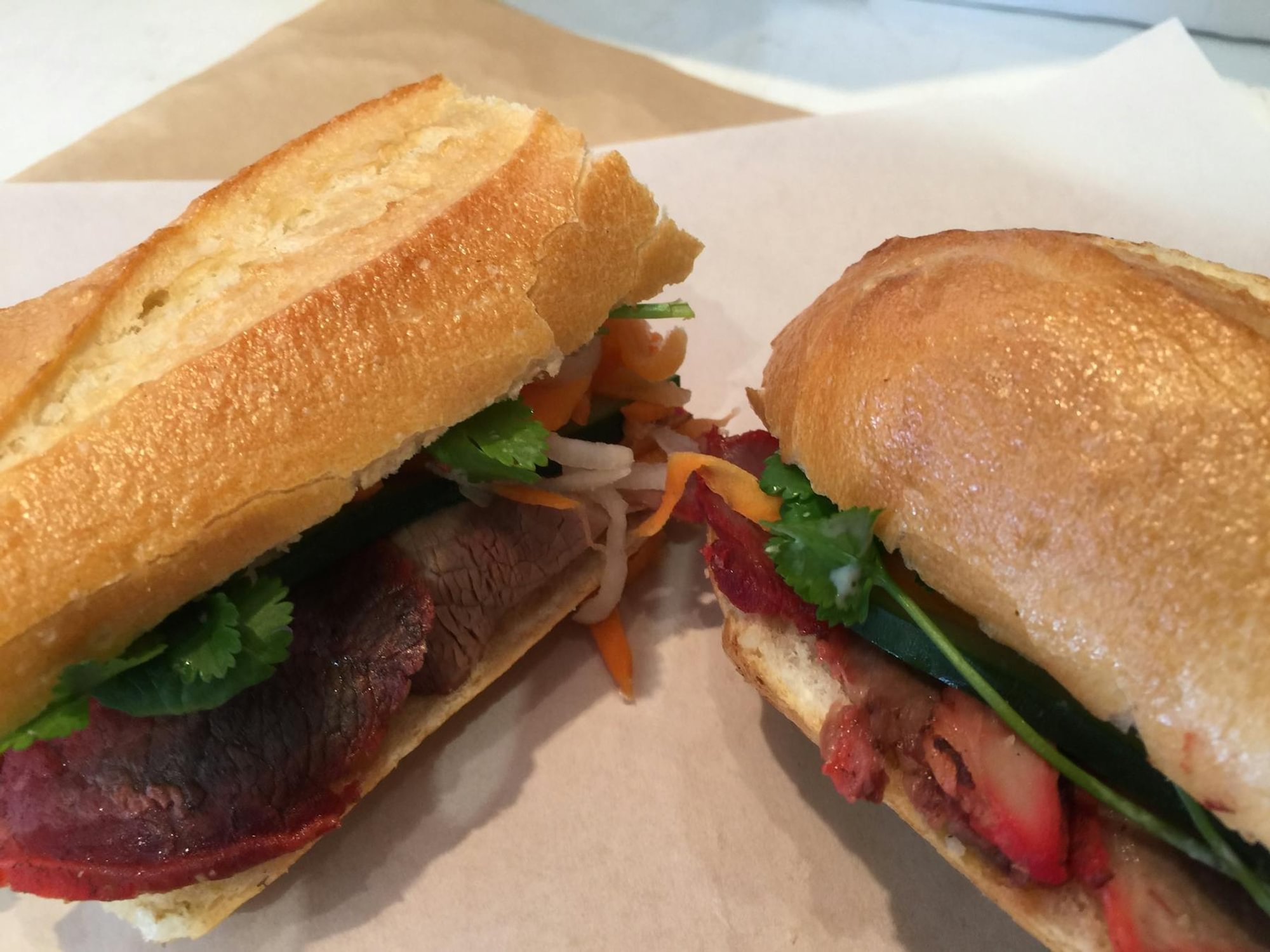 Chinese BBQ Pork Banh Mi