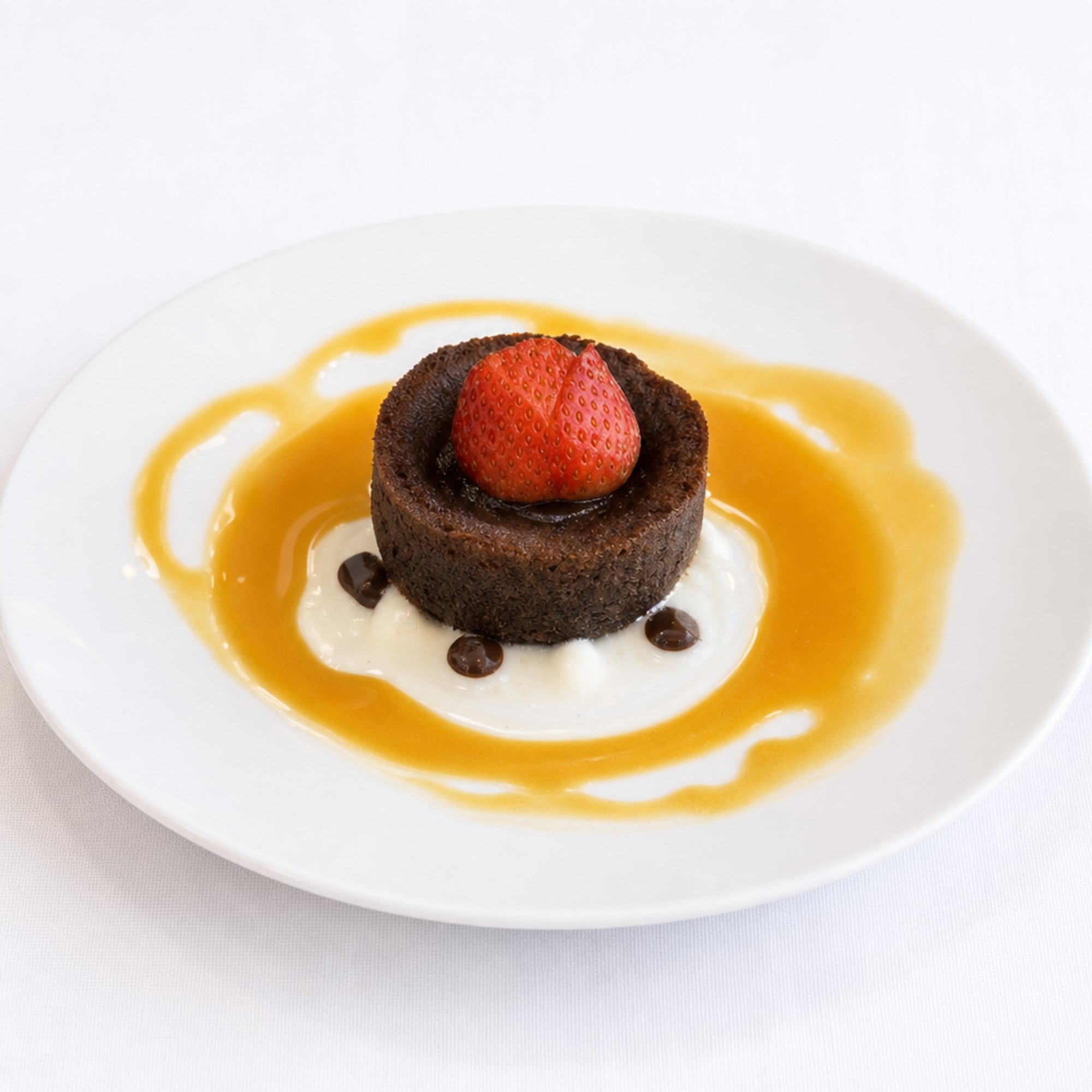 Chocolate Lava Cake No Ice Cream