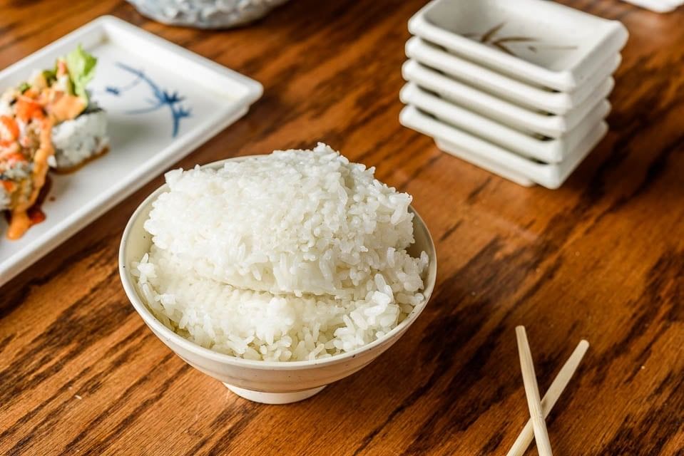 Steamed Rice •