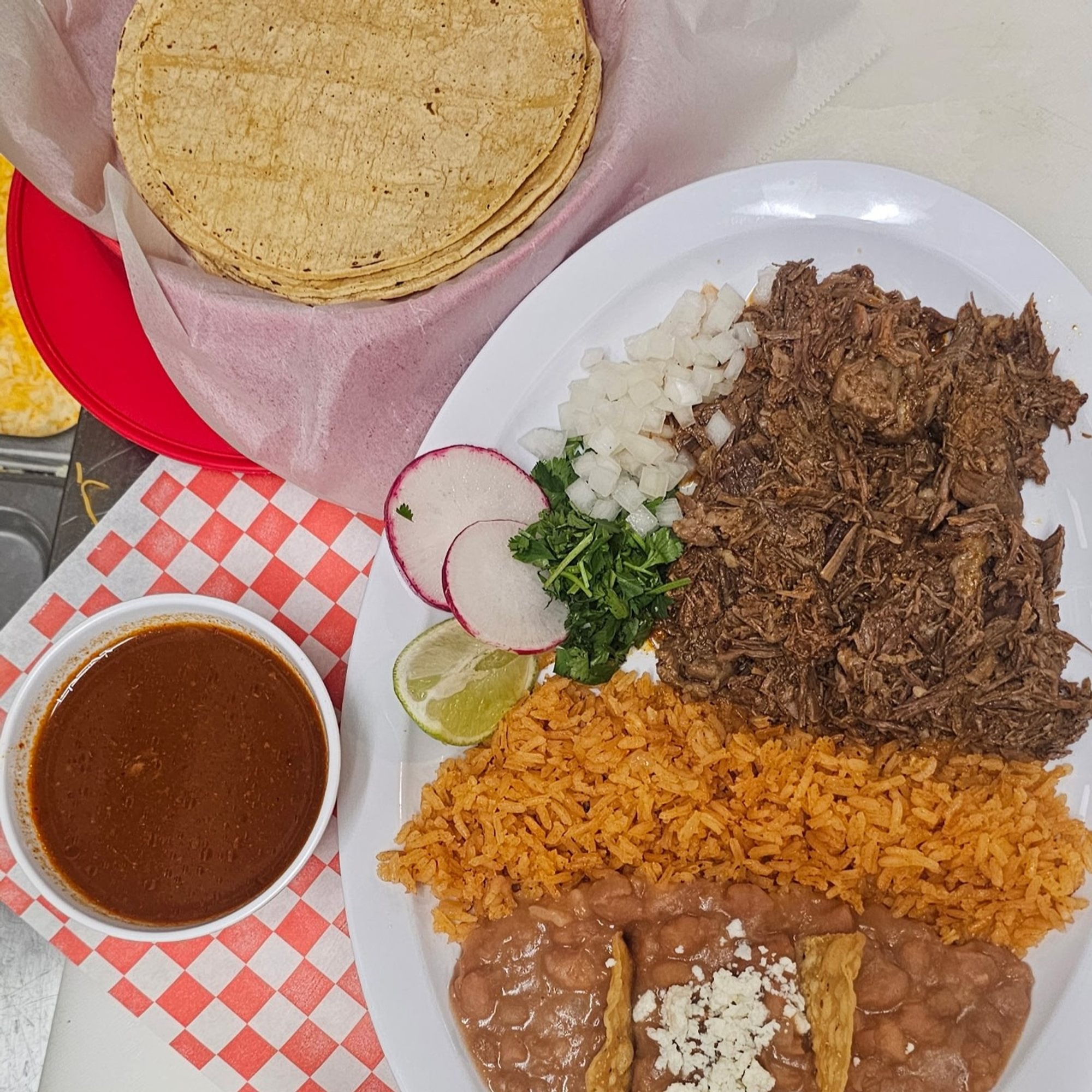 Beef Birria Plate