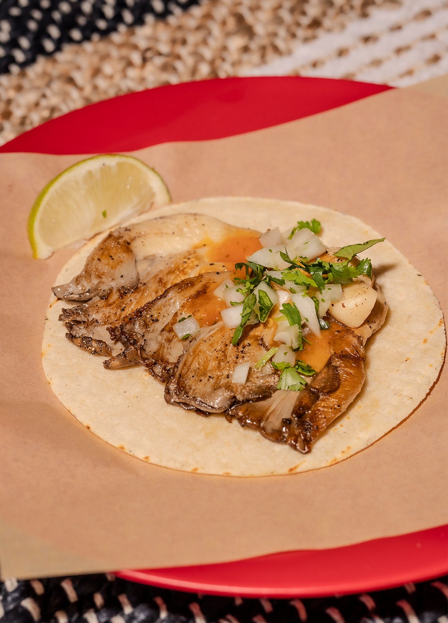 Mushroom Taco