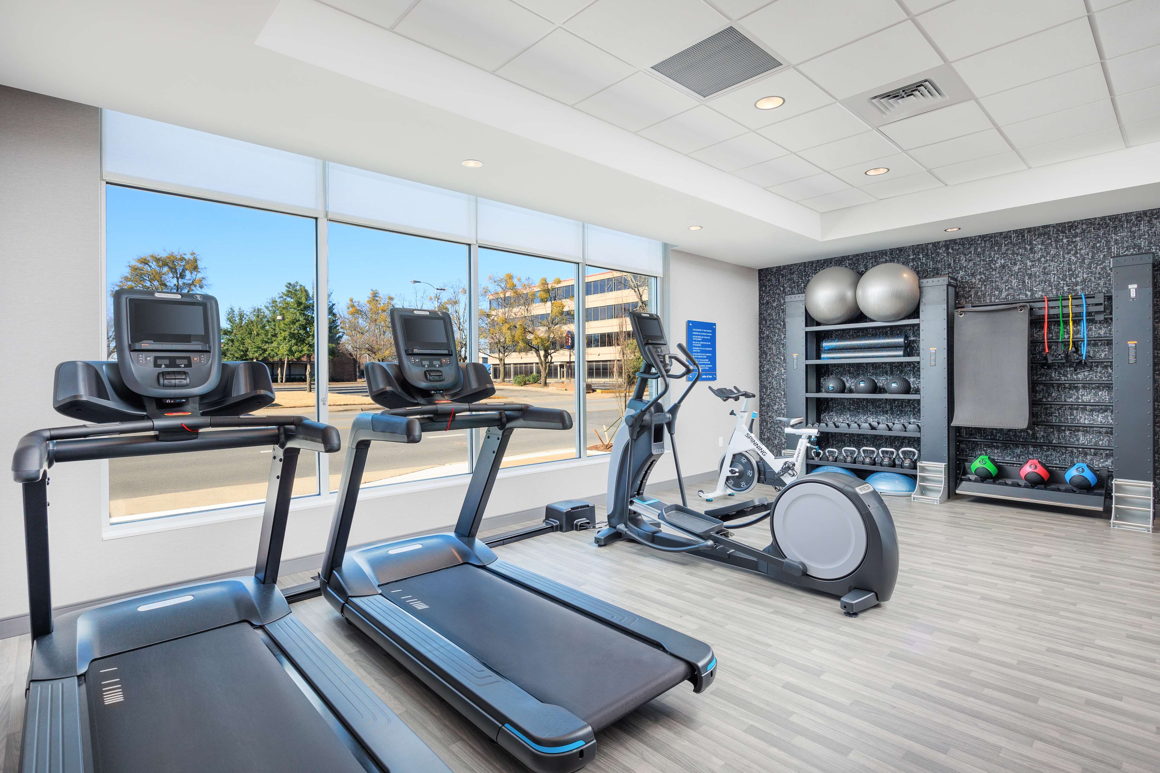 Health club  fitness center  gym