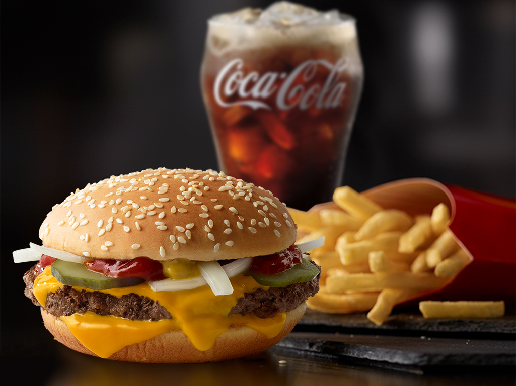 McDonald's Quarter Pounder with Cheese Extra Value Meal