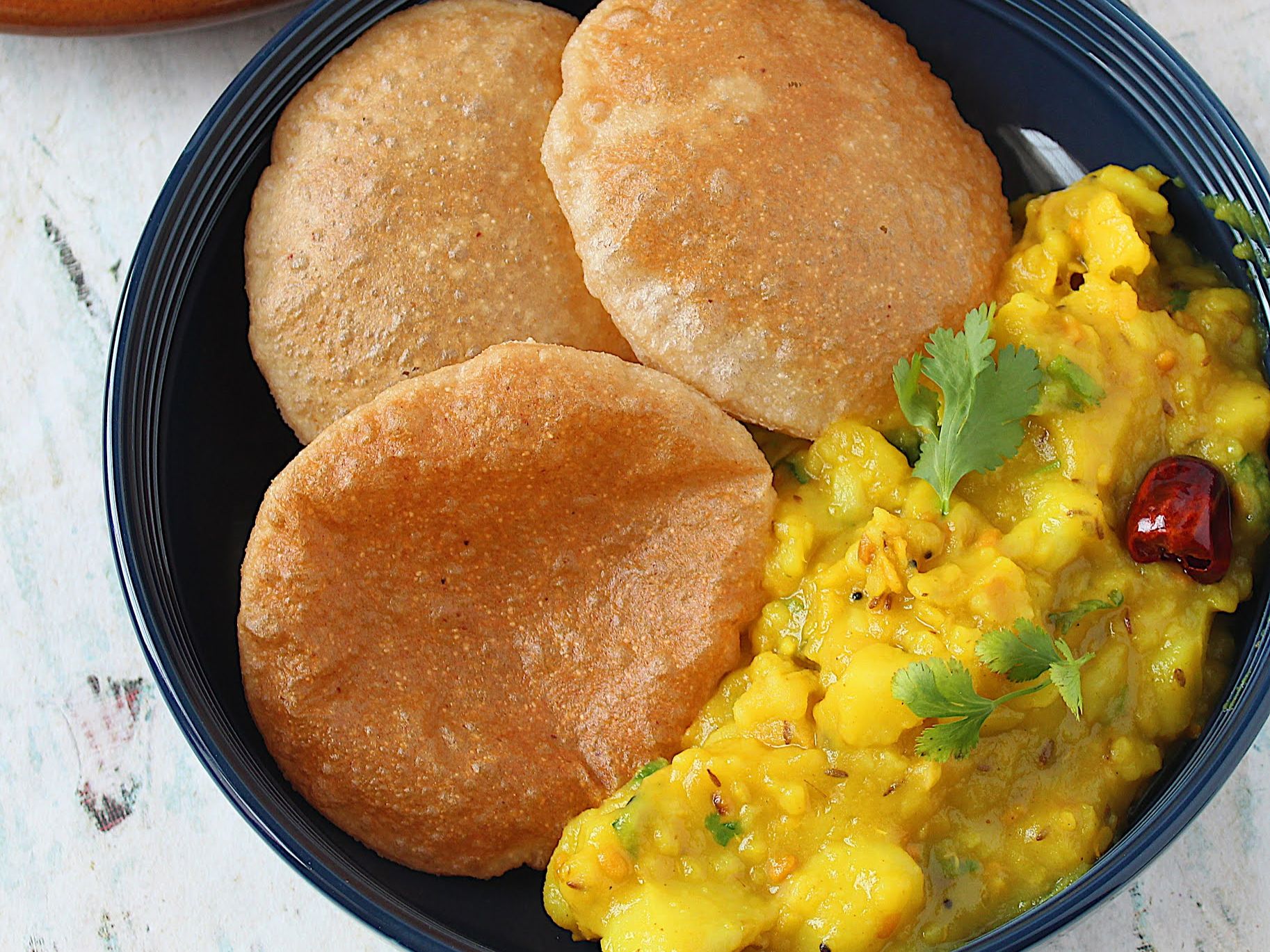 PM - 25. Poori Masala - பூரி