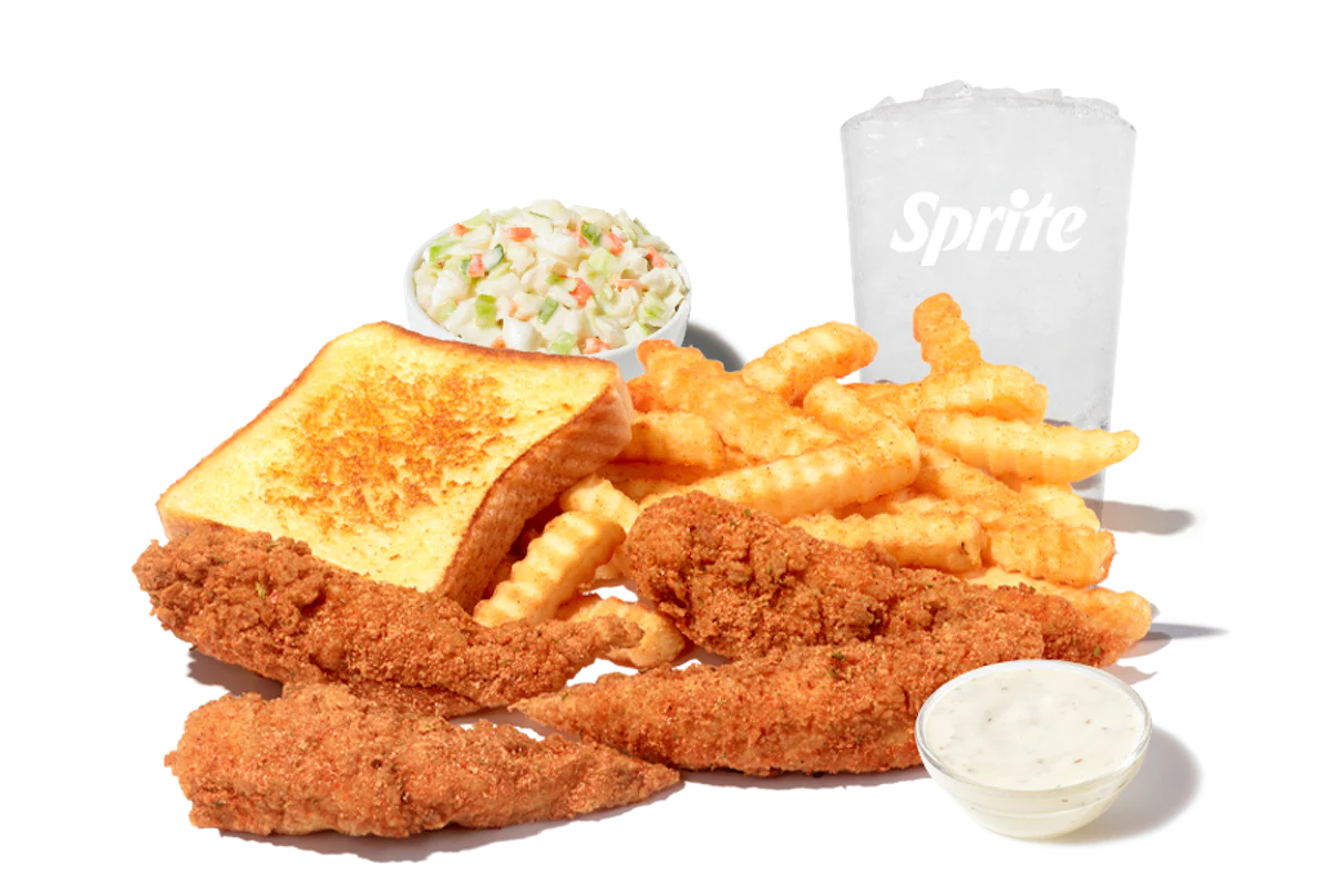 Cajun Chicken Finger Plate
