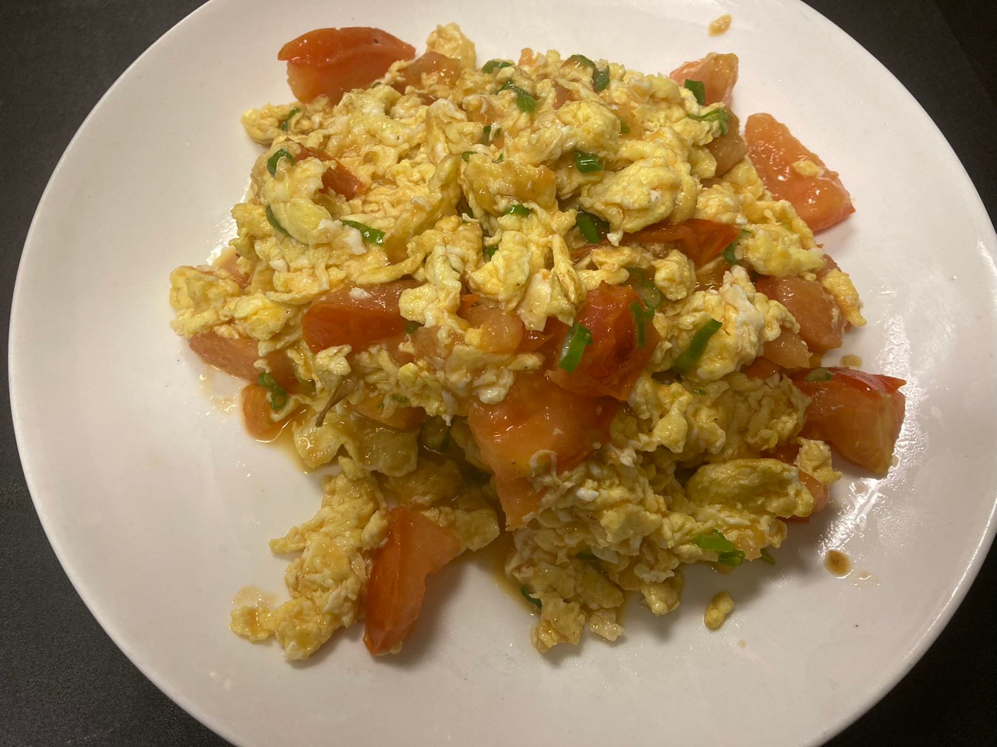 62 番茄鸡蛋/Stir-Fry Tomato Egg
