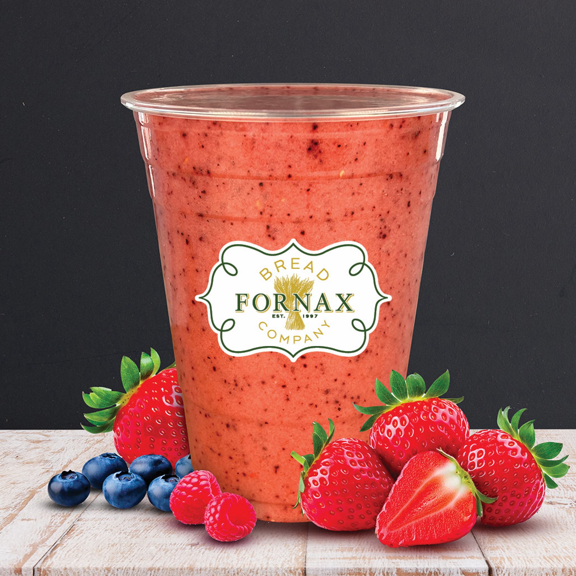 Mixed Berry Smoothie (16 oz)