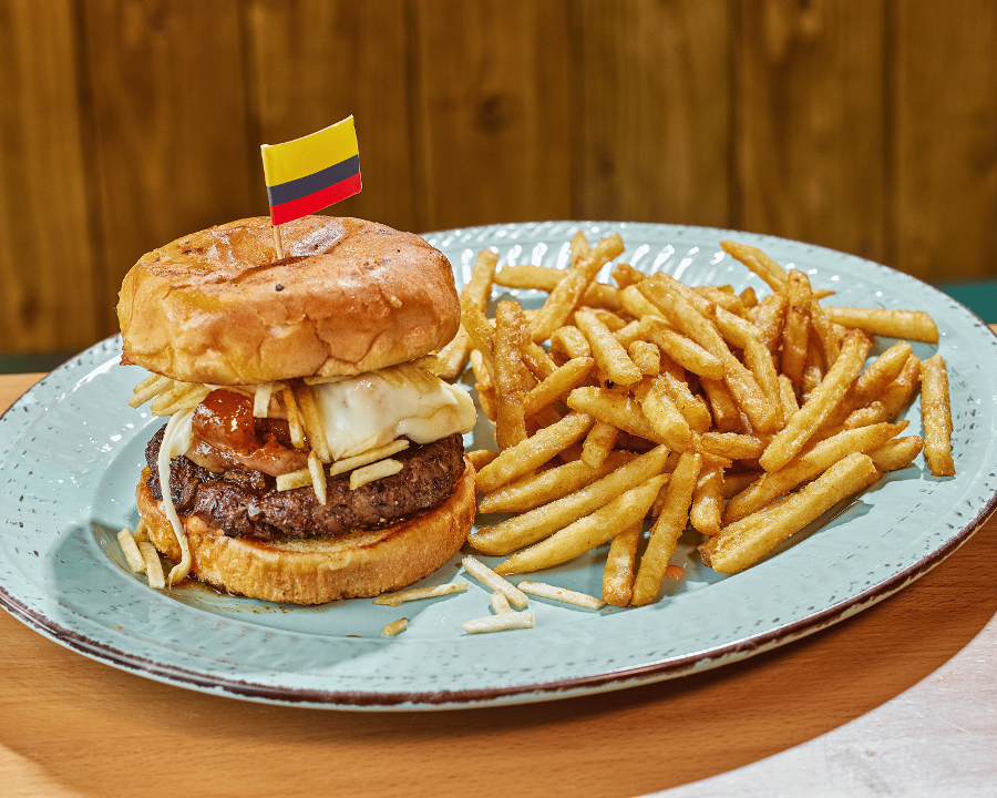Hamburguesa Las Caleñitas