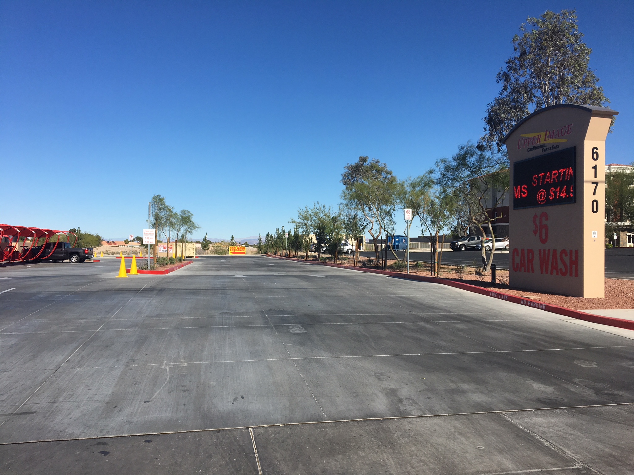 Upper Image Car Wash Photo