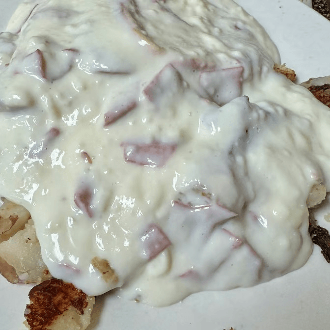 SOS - Creamed Chip Beef Plate