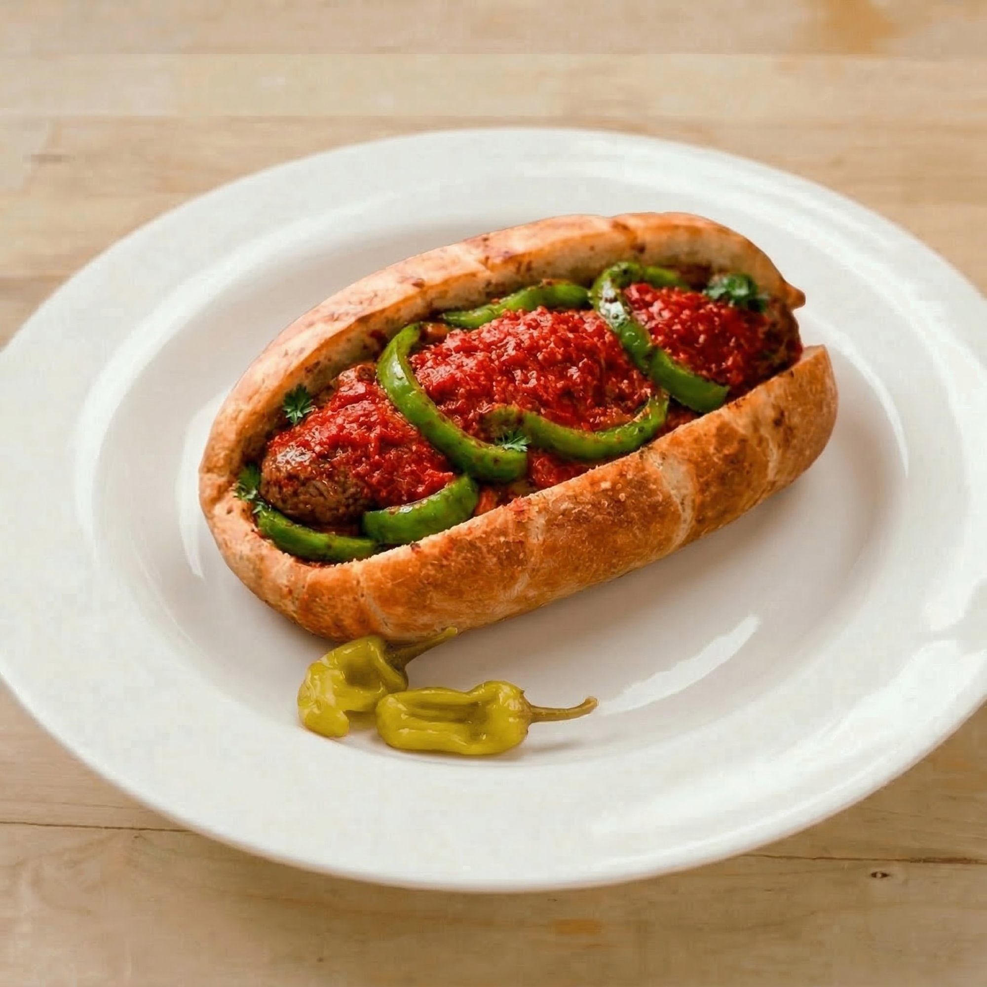 Sausage and Peppers Sub