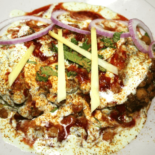 ALOO TIKKI CHAT (2 Pieces)