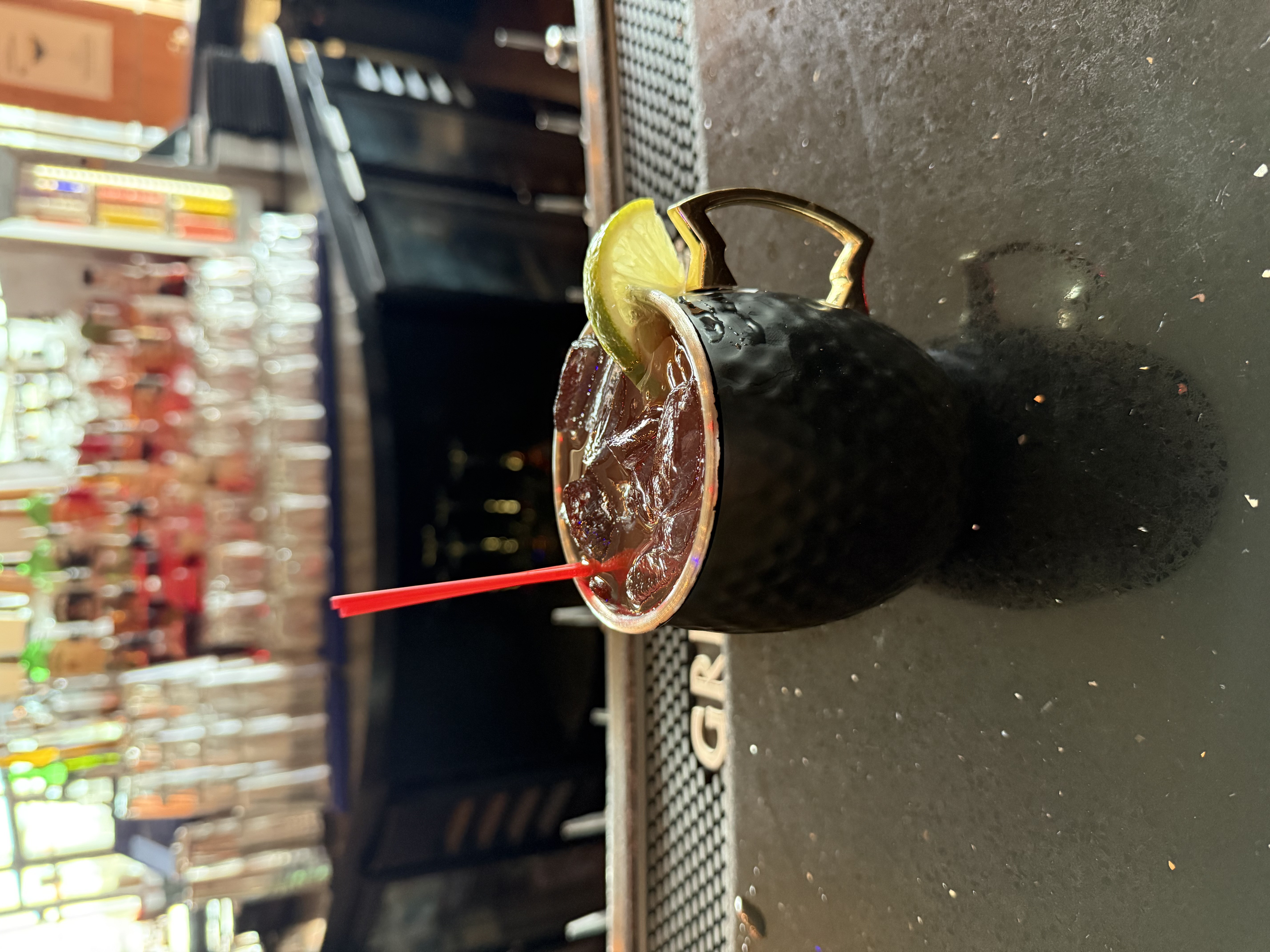 Blueberry Mule