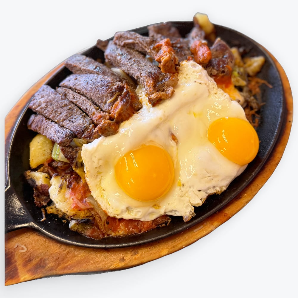 STEAK AND SALSA SKILLET