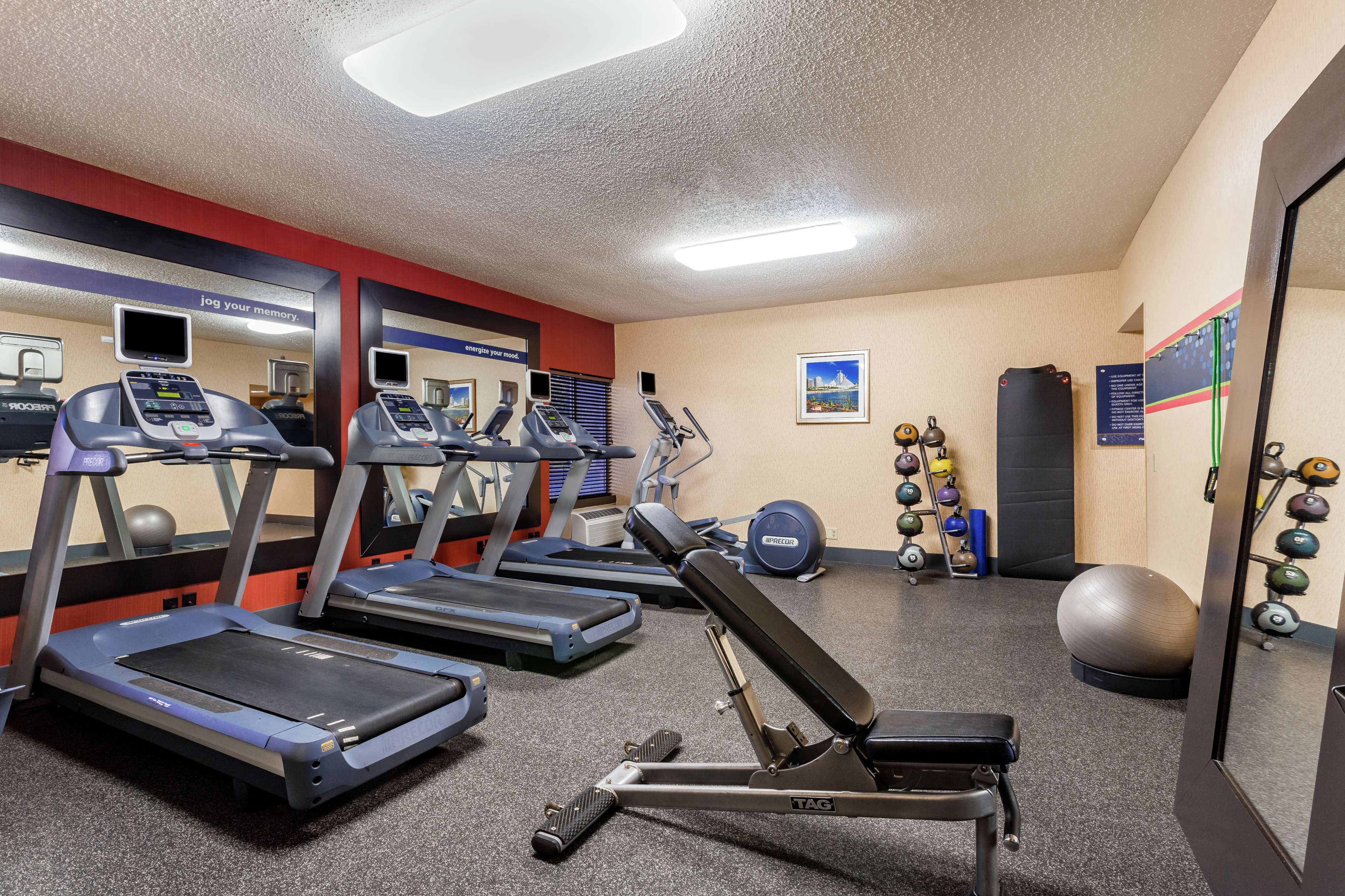 Health club  fitness center  gym