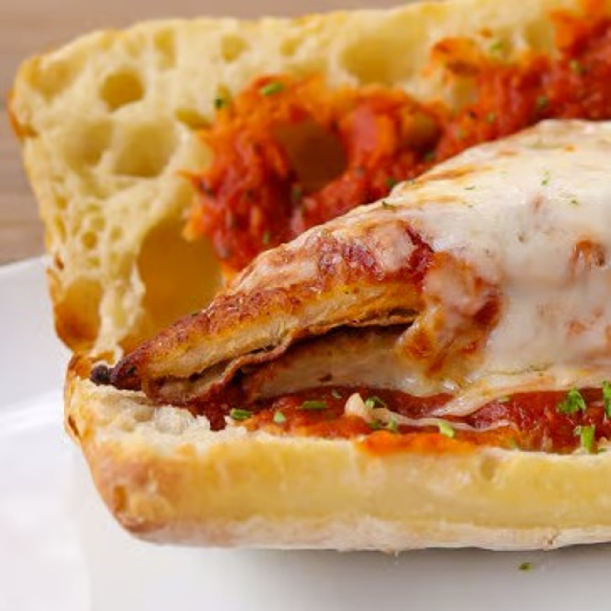 Eggplant Parmesan Sub