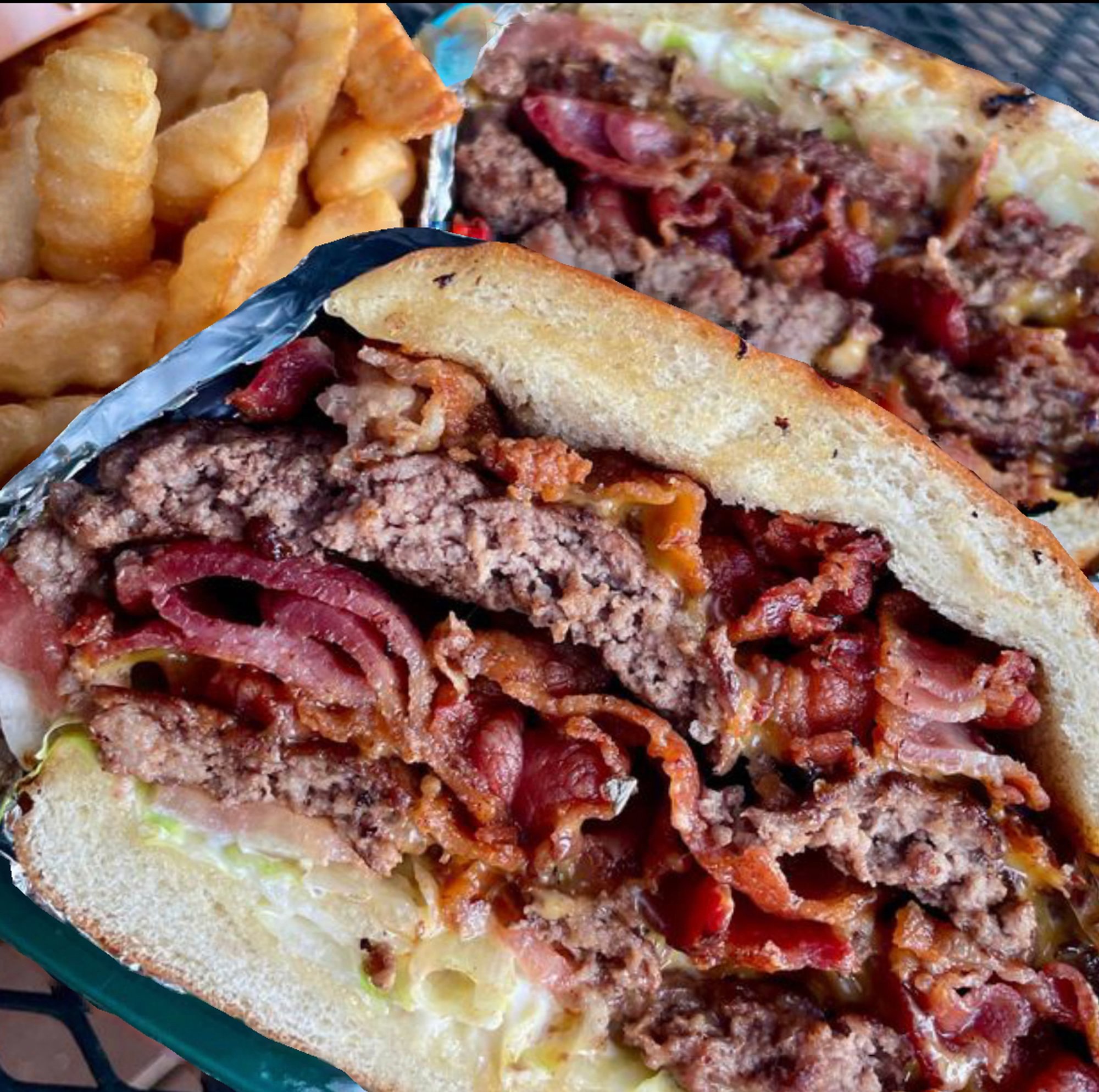 Double Bacon Burger