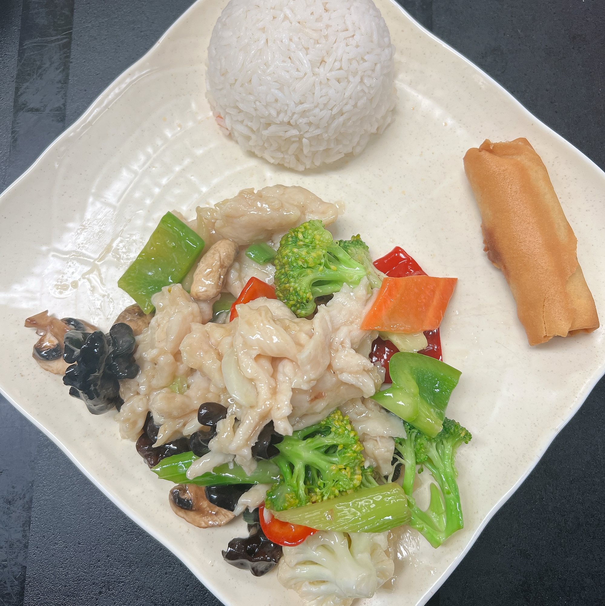 Chicken with Mixed Vegetables 蔬菜鸡 Lunch Special