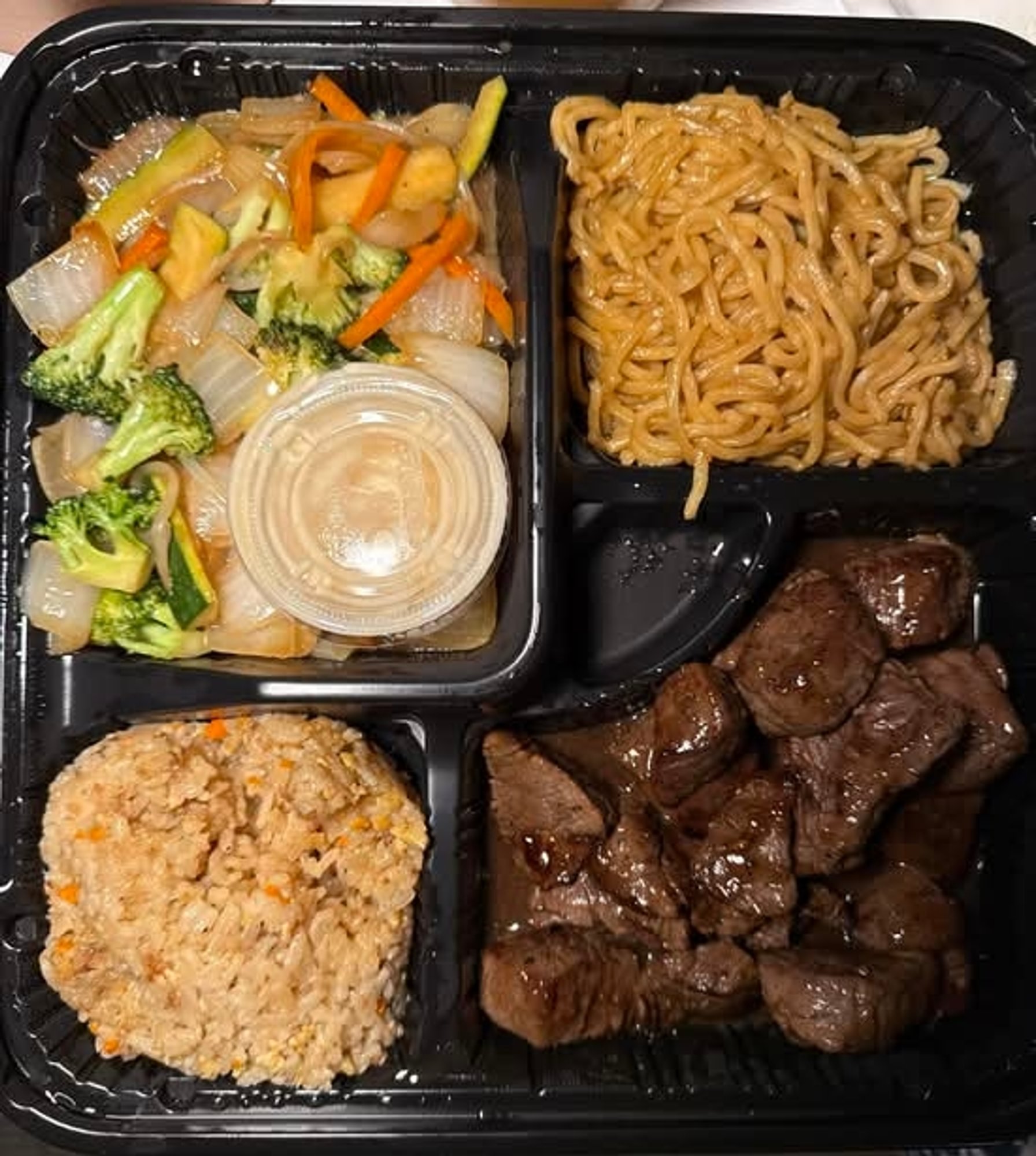 Filet Mignon Hibachi Bento
