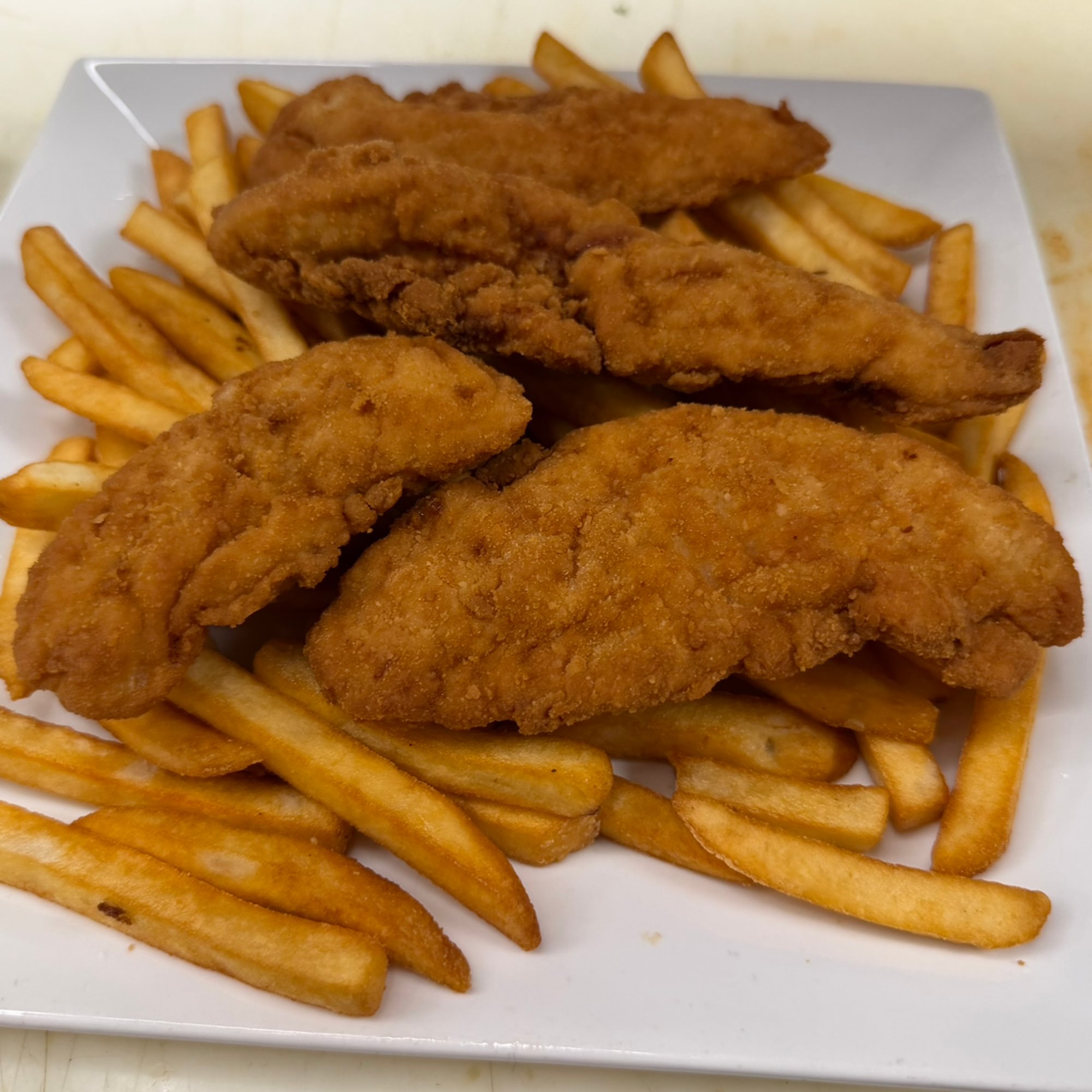 Chx Finger, Haddock, Or Deep Fried Shrimp Platter