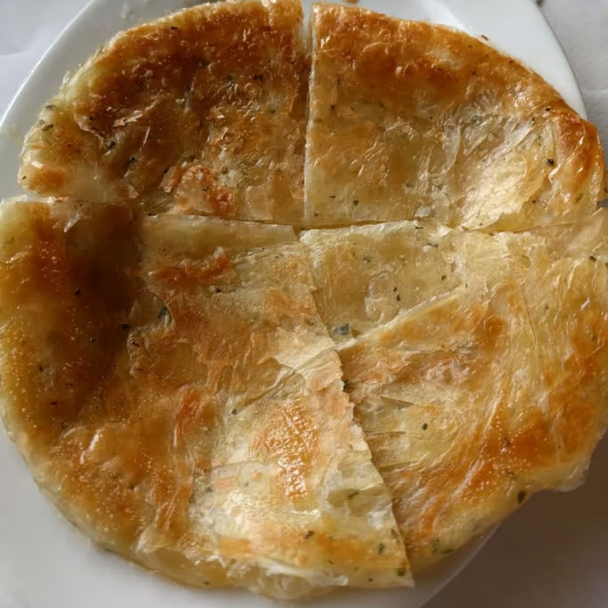 Chinese Pancake with Green Onions / 香煎蔥油餅