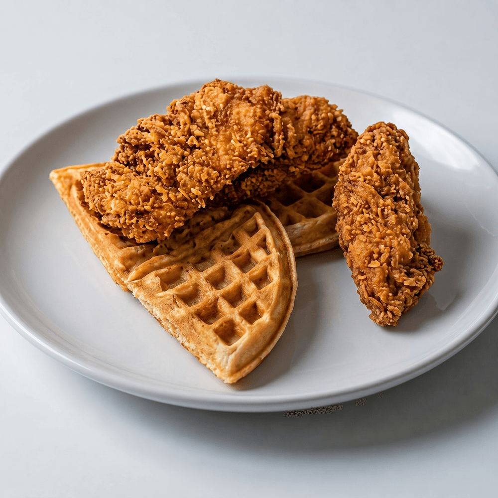 Tenders & Waffle