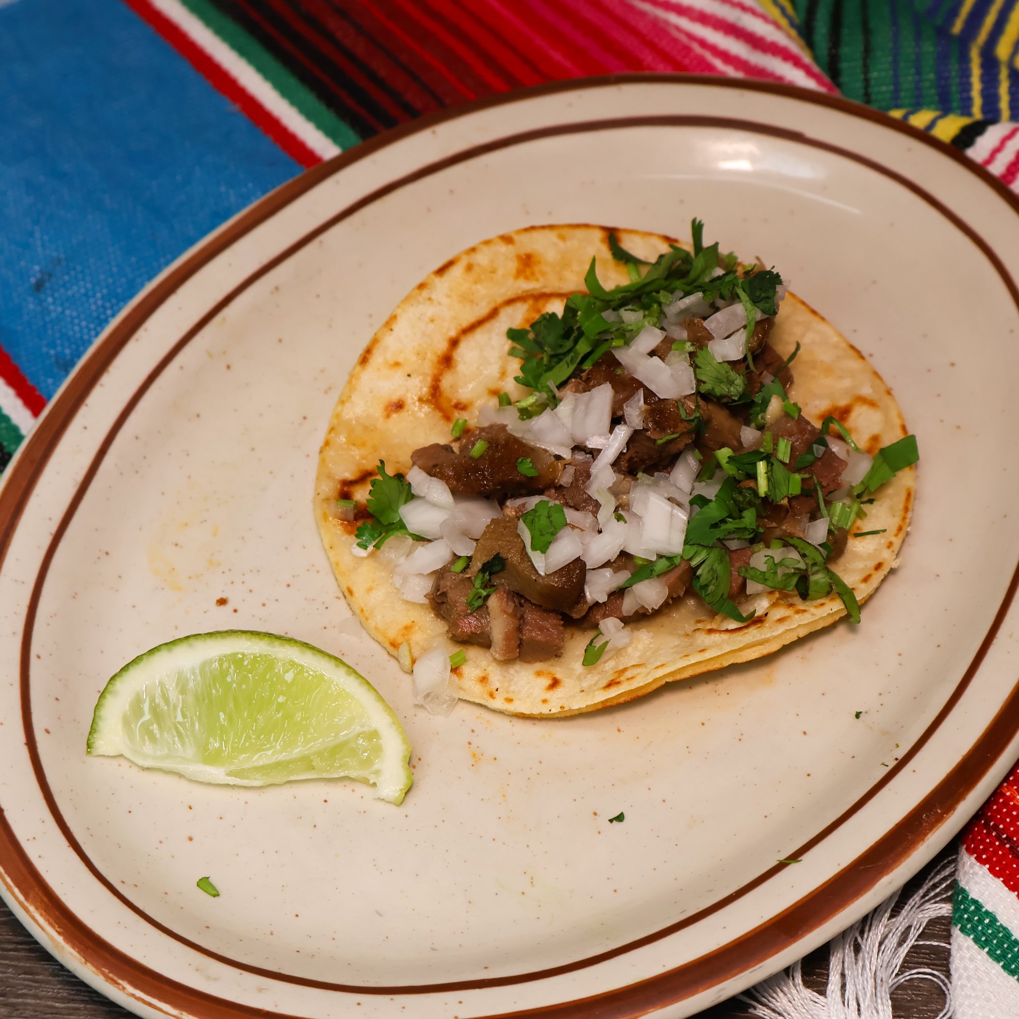 Lengua Taco | Beef Tongue