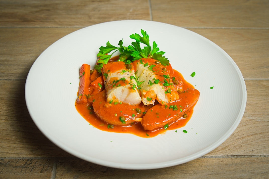 Baked Maine Cod
