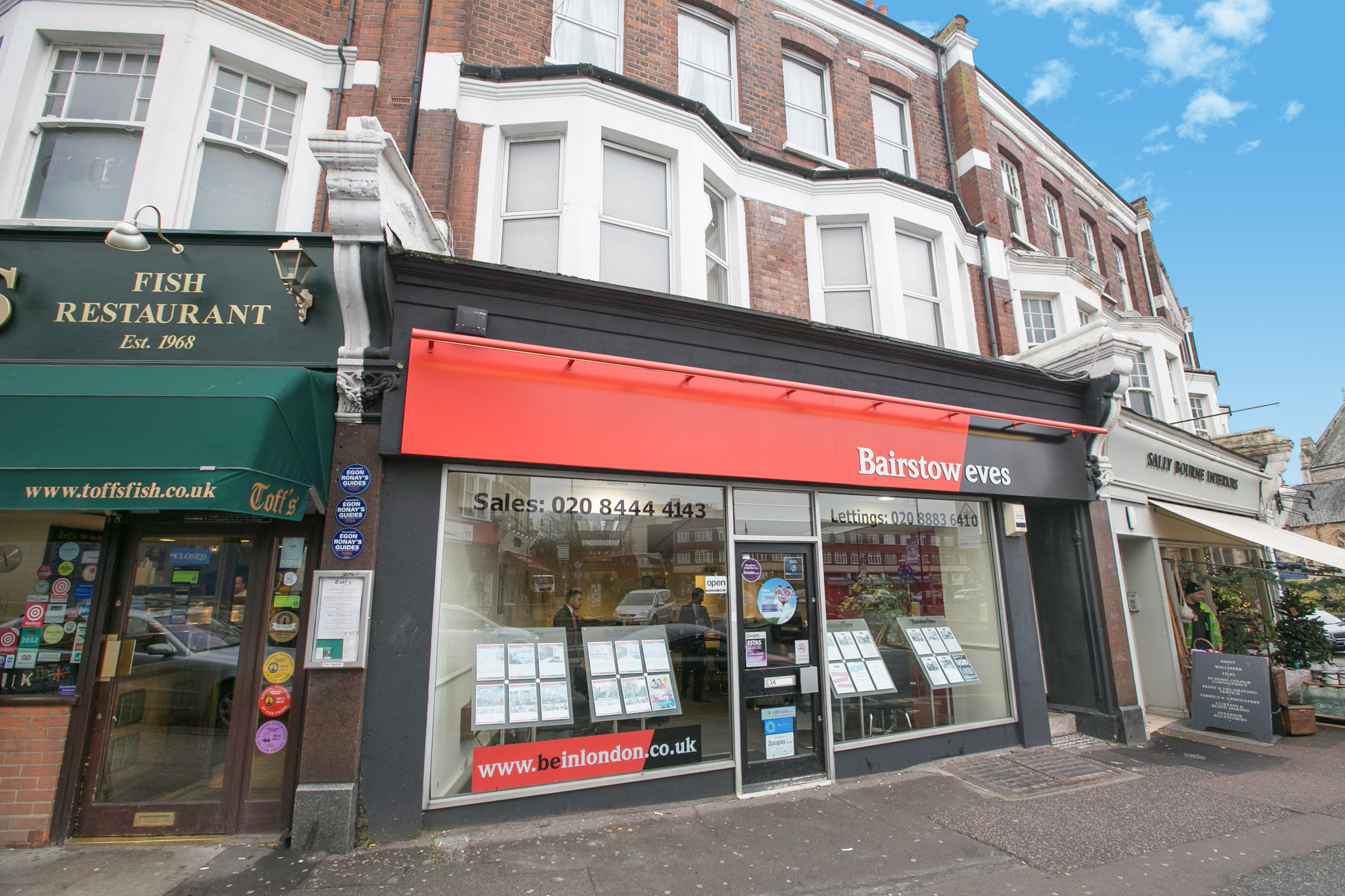 Bairstow Eves Estate Agents in Muswell Hill N10 3RT