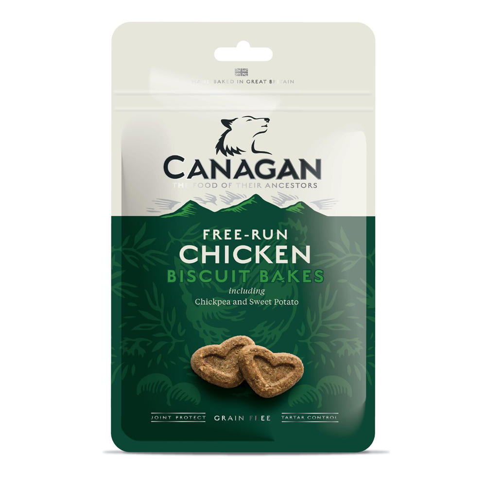 Canagan Free Run Chicken Grain Free Biscuit Bakes 150g