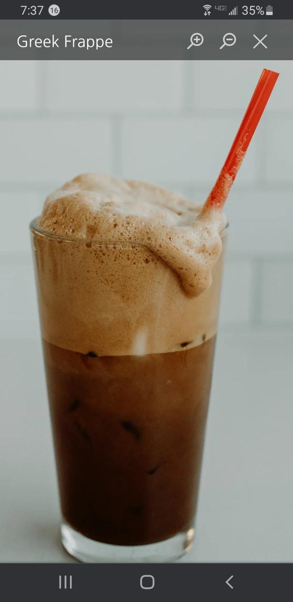 Greek Frappe