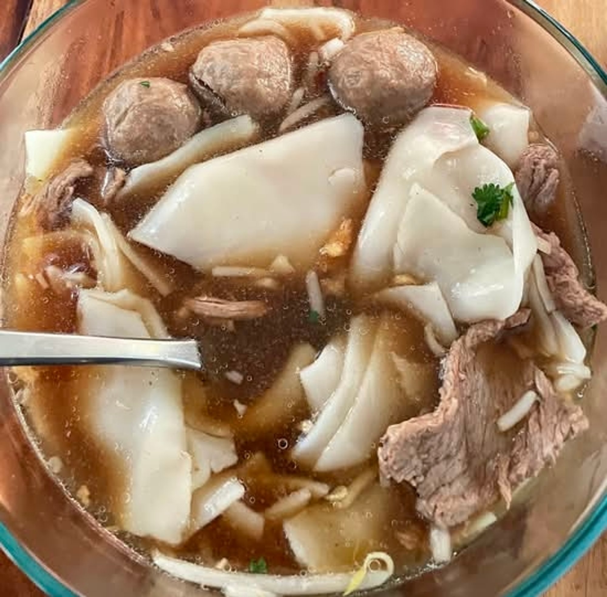 Meatball Noodle Soup