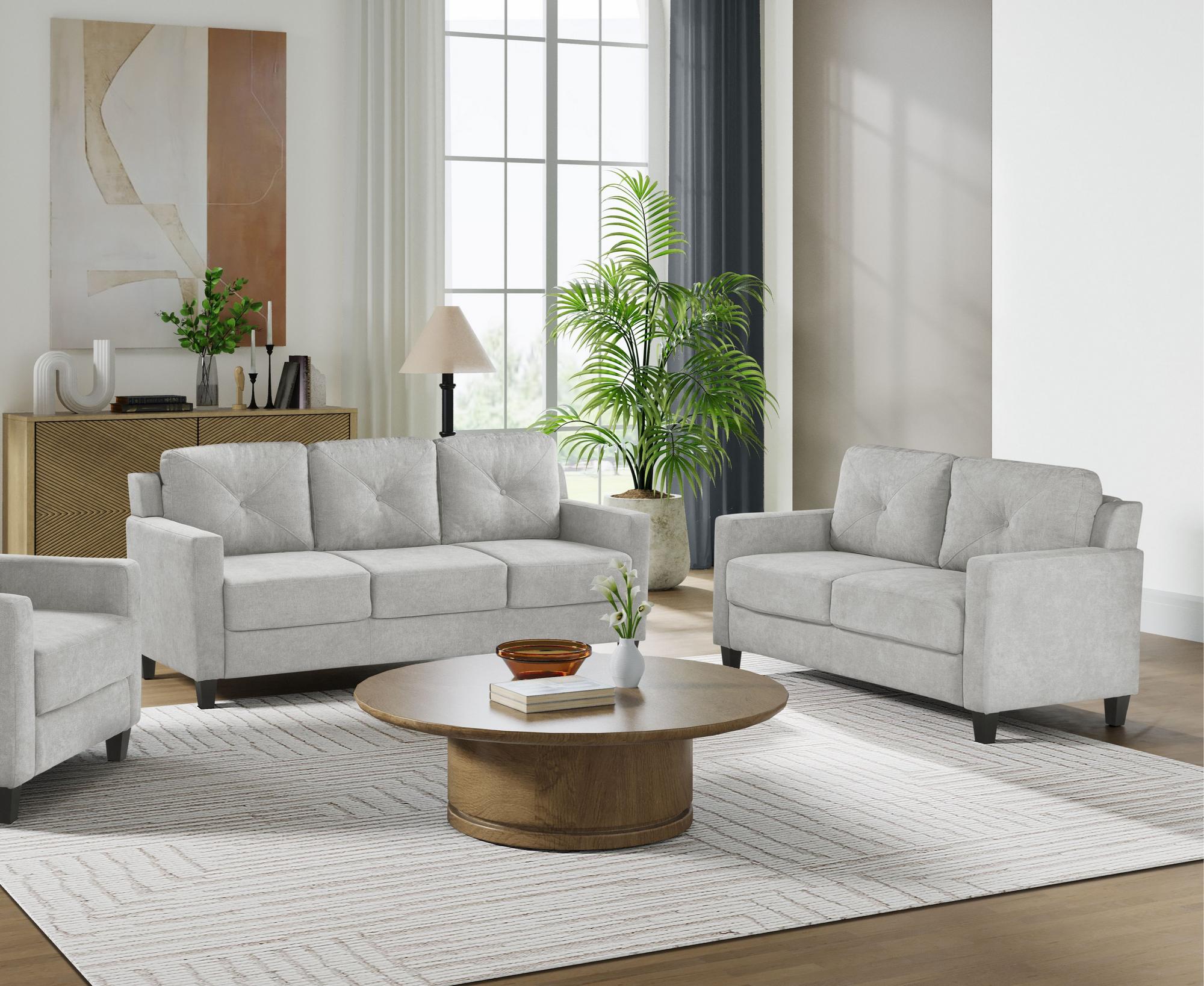 Horatio Sofa & Loveseat - Taupe