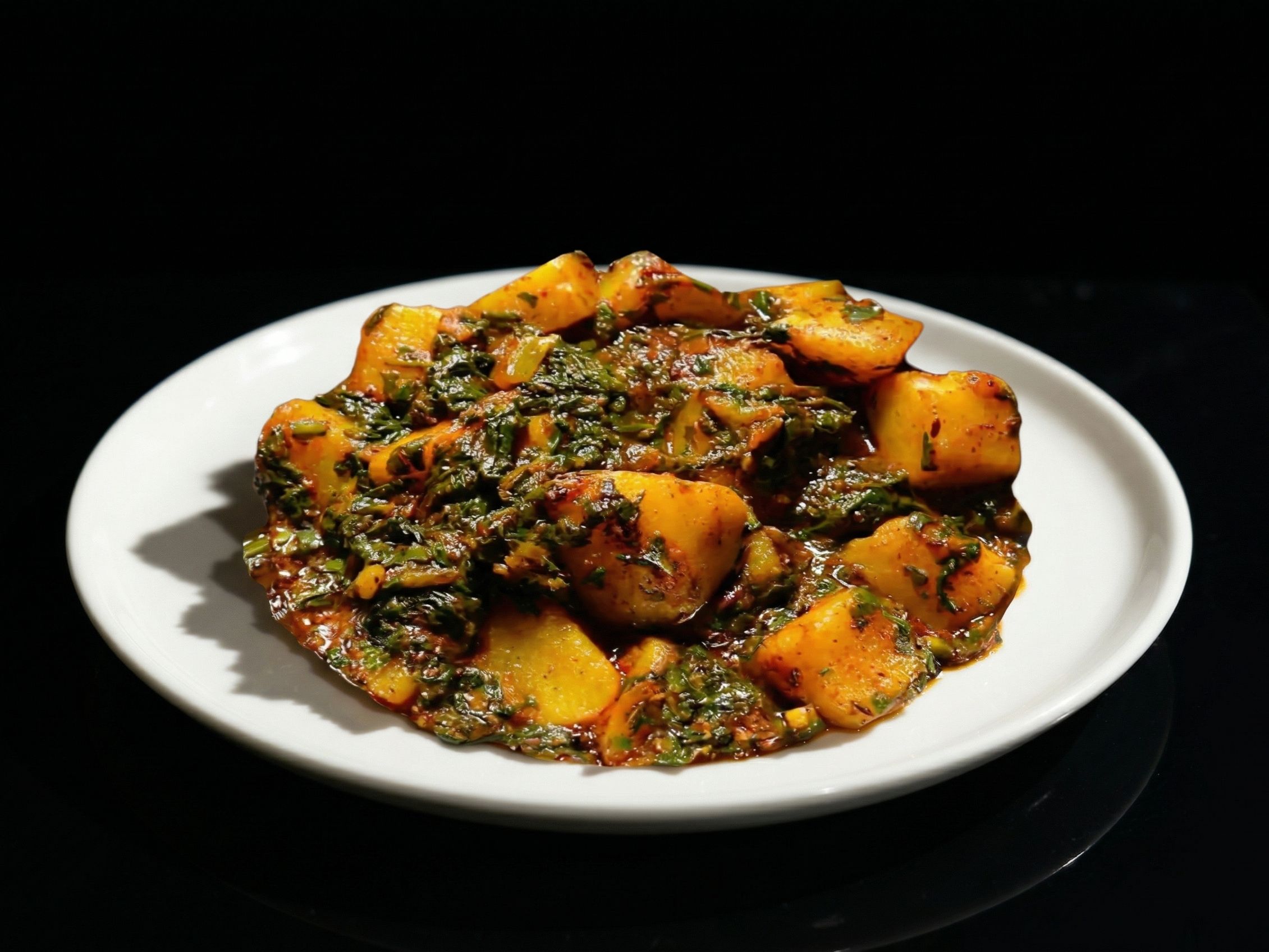 Palak Aloo (V, NF, GF, DF)