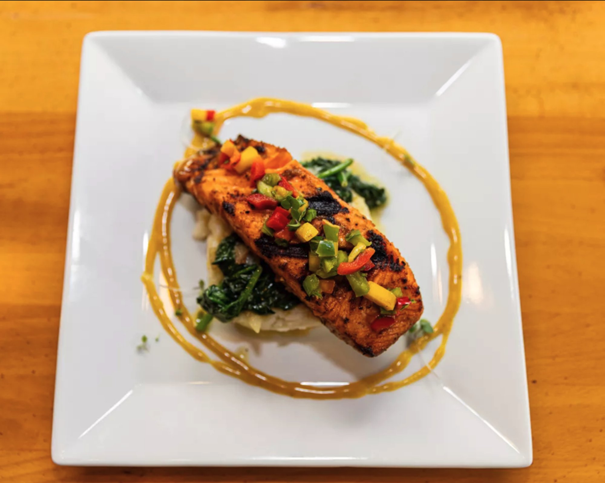 Garlic Salmon