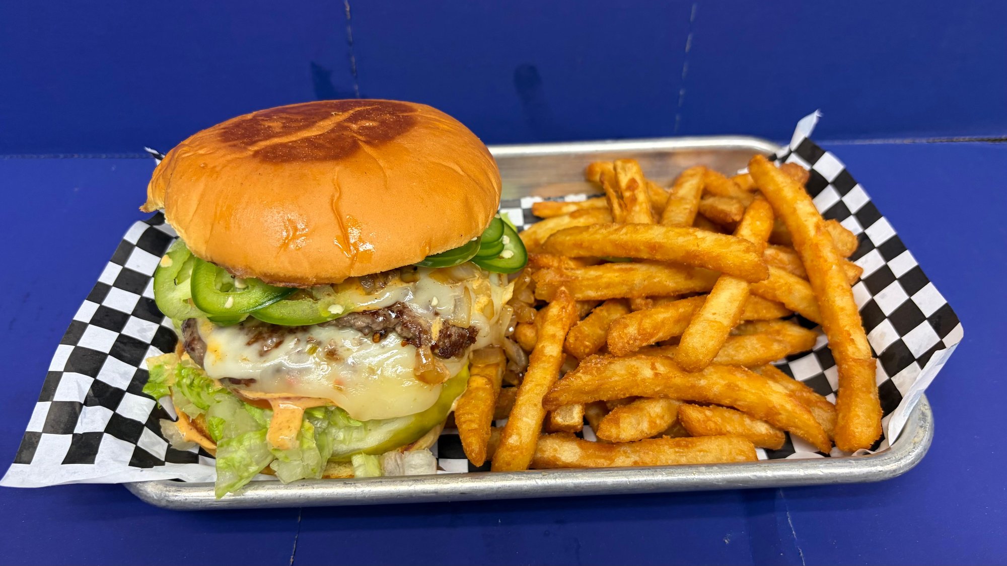 THE JALAPENO BURGER