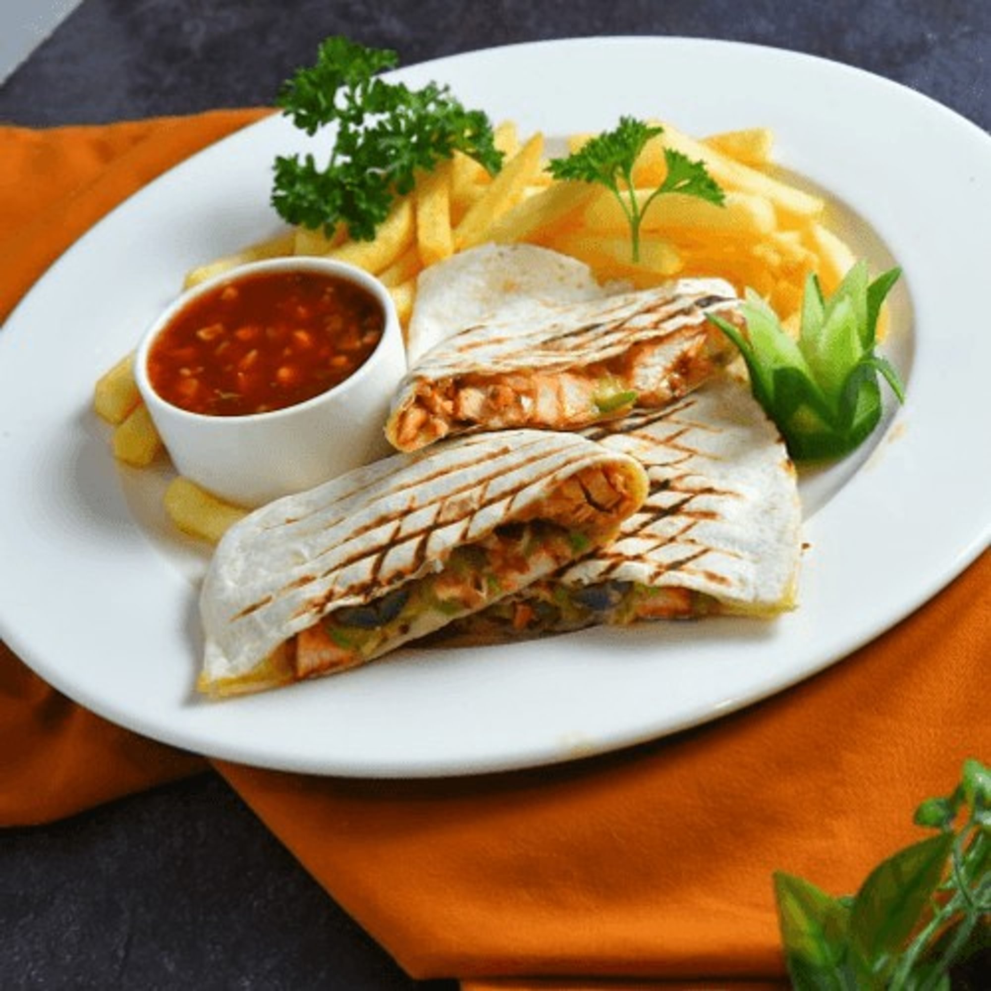 Lunch Quesadilla
