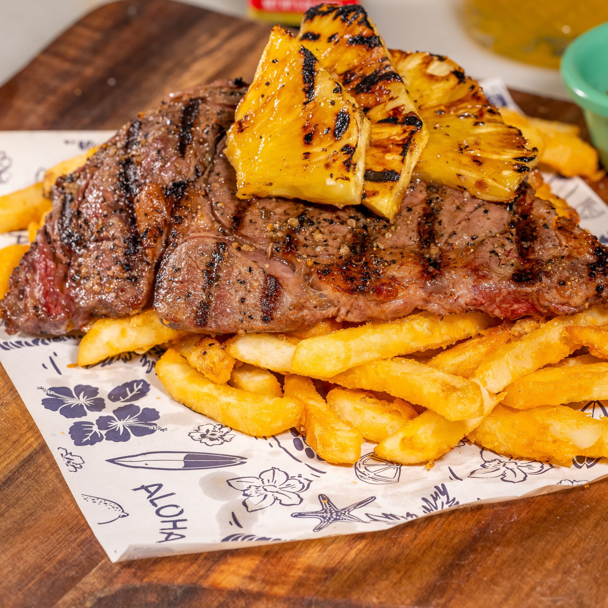 Hawaiian Steak & Fries Specials