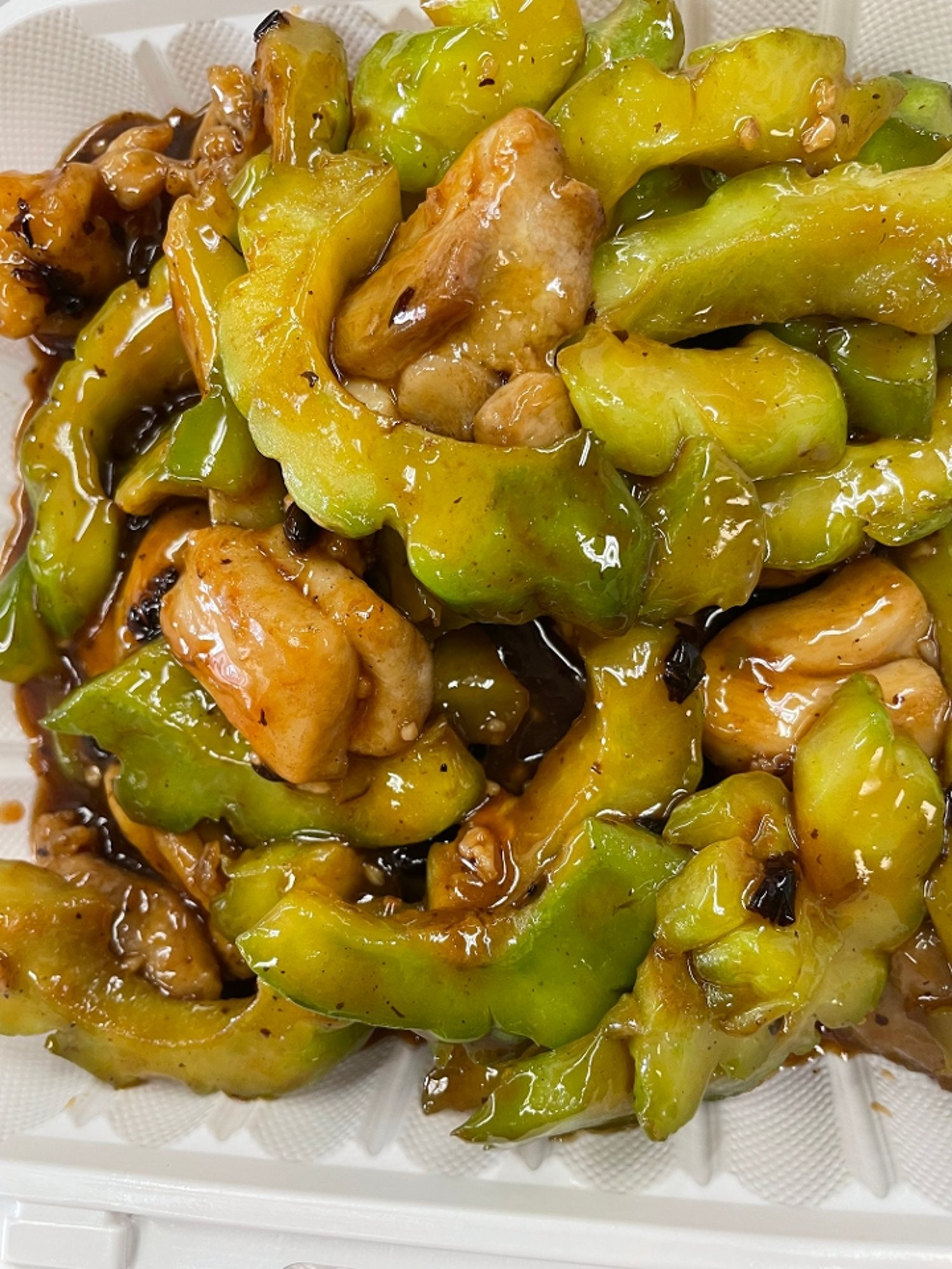 苦瓜鸡 30.Chicken w/Bitter Melon