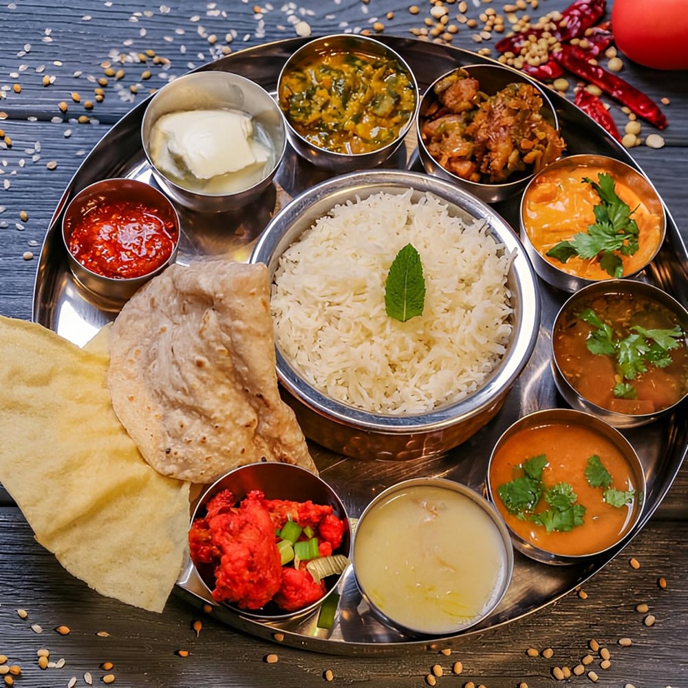 Chicken Thali