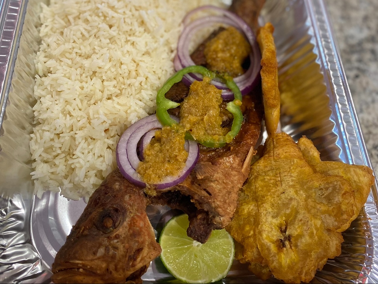 Fried Fish & Plantains