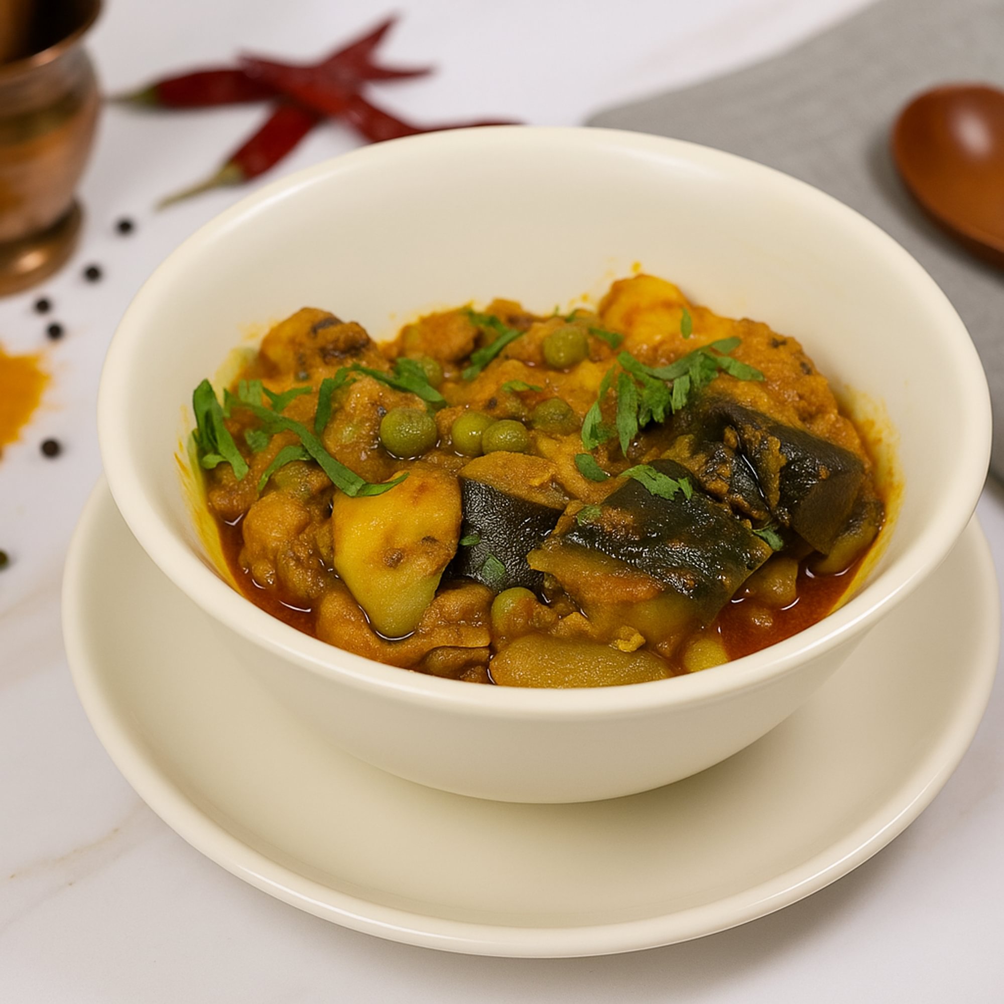 Baigan Aloo