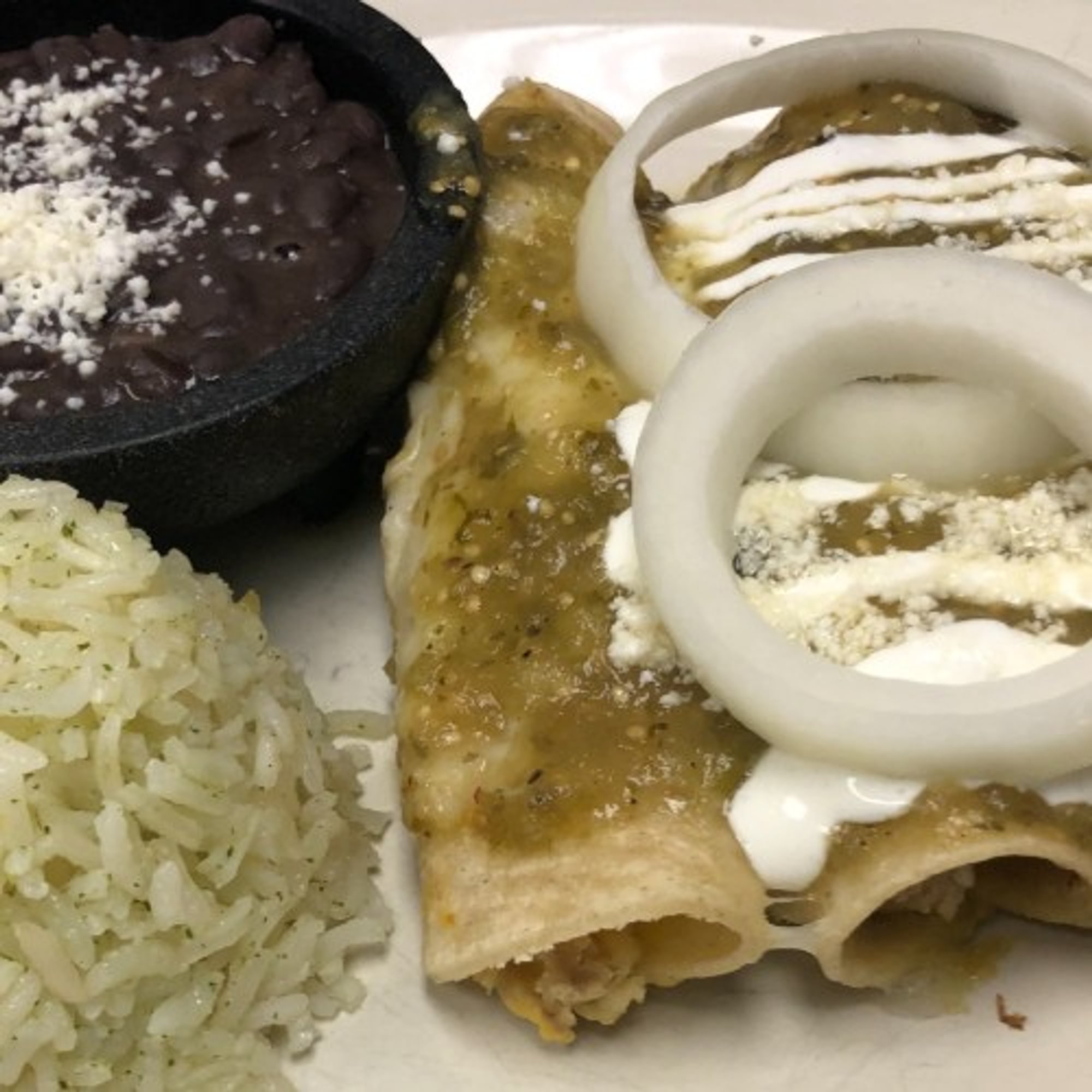 Enchiladas Beef Lunch