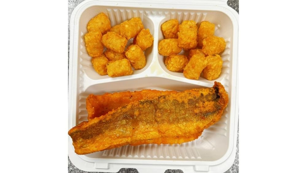 2 Whiting Fish & Potato Tots