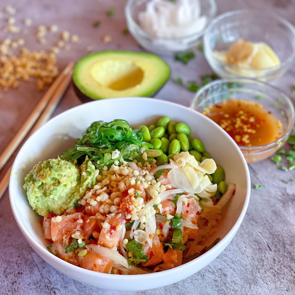 Yo Salmon Thai Larb