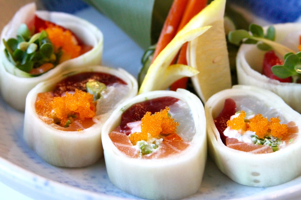 Cucumber Sashimi Roll
