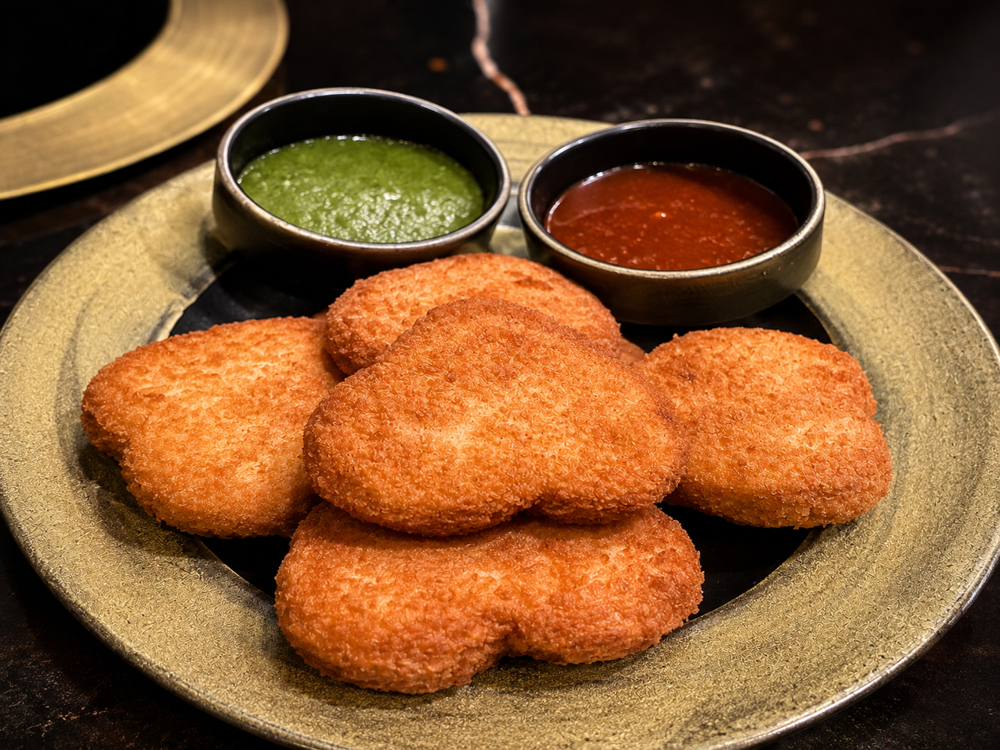 Paneer Crispy Hearts